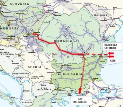 GÖRÖG-MAGYAR, BOLGÁR-ROMÁN ÉS ROMÁN-MAGYAR INTERKON-NEKTORROK VERTIKÁLIS SZÁLLÍTÁSI ÚTVONALAT HOZNAK LÉTRE PROJEKT ÚTVONAL PROJEKT LEÍRÁS MAGAYARORSZÁGRA HATÁSA Magyarország számára elérhető