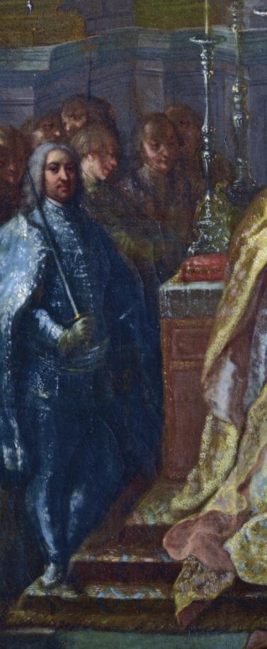 Serfőző Szabolcs Mária Terézia pozsonyi koronázásának képei Festményciklus az egykori Magyar Udvari Kancellária bécsi palotájában A kora újkori magyarországi koronázások közül Mária Terézia 1741.