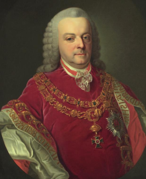 5. KÉP A festményciklus megrendelœje gróf Esterházy Ferenc (1715 1785) királyi kancellár az az 1768-ban, vagyis több mint negyed századdal a koronázás után készült festményciklus, amely a Magyar