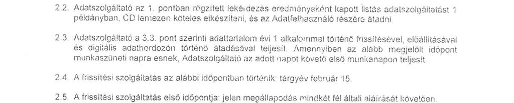Függelék:
