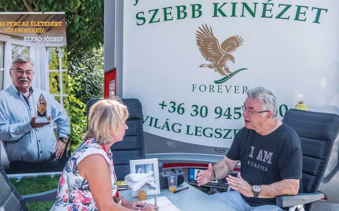 MIKLÓS BERKICS, DIJAMANT MANAGER, DIJAMANT SAFIR EAGLE MANAGER Intimnija atmosfera otvara priliku za razgovor.