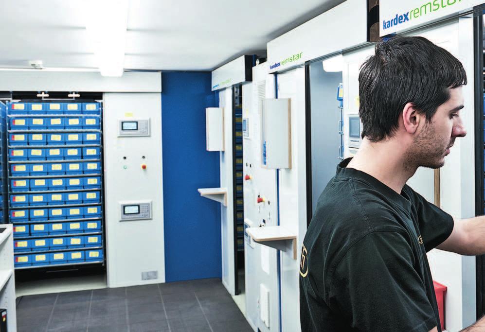 Horizontal Carousel Module Kardex Remstar Horizontal Carousel: Nagy kezelési kényelem nagy pontosság Növelje sikerét és optimalizálja