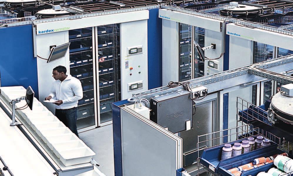 Horizontal Carousel Module Kardex Remstar Horizontal Carousel: A magasabb teljesítményért és a gyors átadásért A maximális komissiózási hatékonyság céljából a vízszintes rendszereket állomásokba