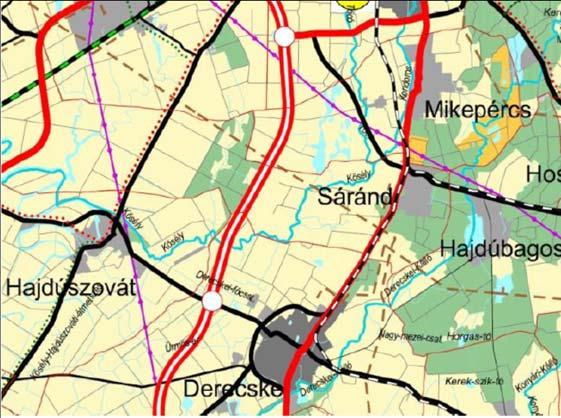 Hjdú-Bihr Megyei Terülerendezési Terv (HBTrT) Hjdú-Bihr Megye özgyűlésének /. (XI.