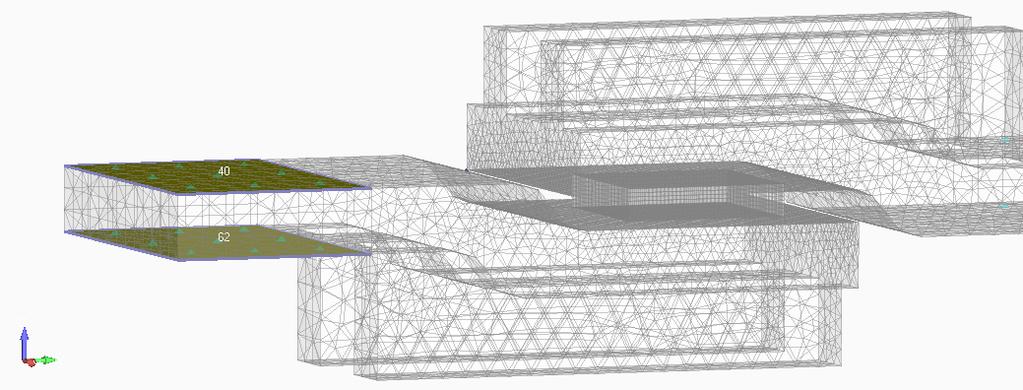 Próbatest (ABS) o E=2000 MPa o =0,4 Befogók (rozsdamentes acél (16-25-6 Stainless Steel)) o E=194432,2 MPa o =0,295 Kényszerként a 43.