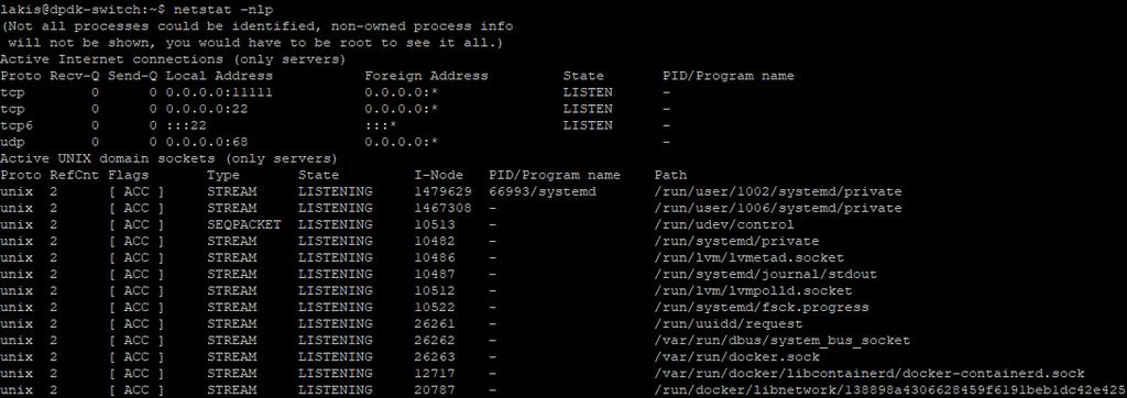 netstat milyen processzek használnak hálózatot?