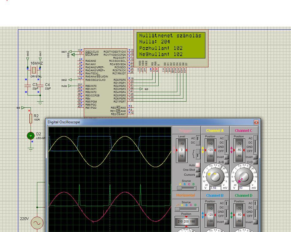 9 Alkalmazott technikák: Ø PWM vezérlés Ø SPI, I2C, USART, USB kommunikáció Ø Karakteres kijelző vezérlés Ø Interfész használata (4x4) Ø Külső memória használata Ø Timer és megszakításos vezérlés Ø