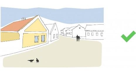 Információs és hirdető berendezés lehetőleg fa anyagú legyen, színében illeszkedjen a meglévő kisarchitektúra (padok, szobrok, játszótéri