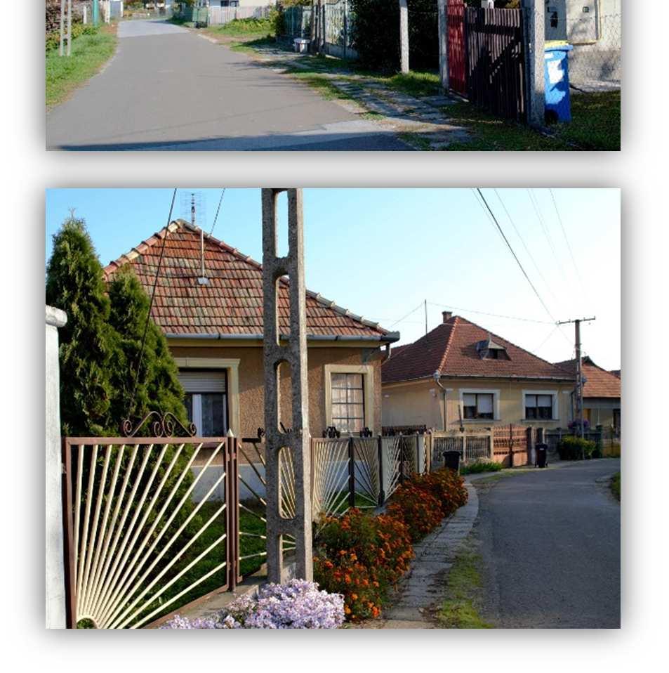 A területen több eltérő karakterű épület is található, de a (települési viszonylatban) jelentős számú népi lakóépület koncentrált elhelyezkedése indokolja az egységes lehatárolást.