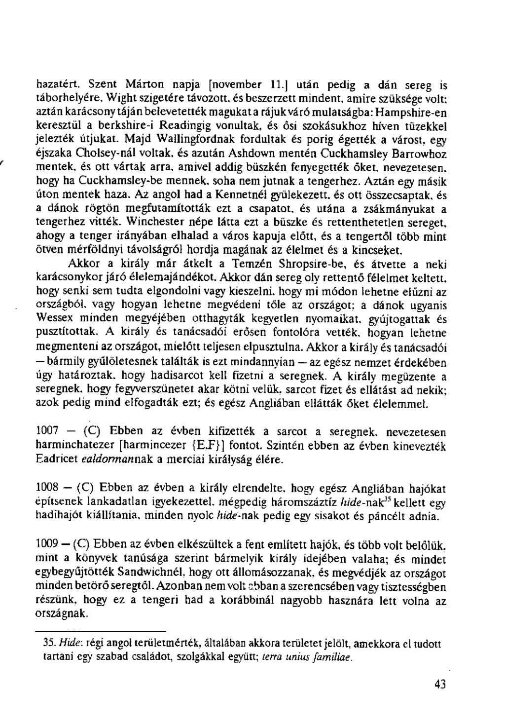hazatért. Szent Márton napja [november 11.