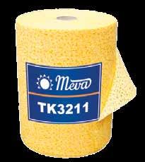 TK2202 Olajok, zsírok PP, perforált itatós törlőkendő, kék, 1 rétegű, eltávolítása 32