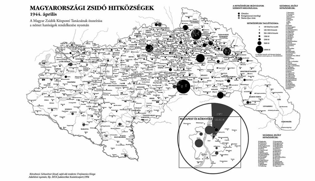 3. térkép országi hatóságok sem vesztegették az idôt, s azonnal bevezették a Magyarországon már korábban hatályossá vált zsidóellenes törvényeket és intézkedéseket.