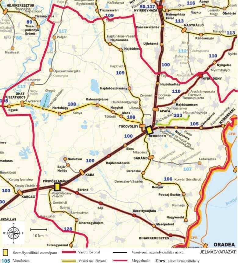Régiókutatás Szemle 2007-es és 2009-es üzemszünetek hatására mind az országos, mind pedig a regionális mértéket meghaladta.