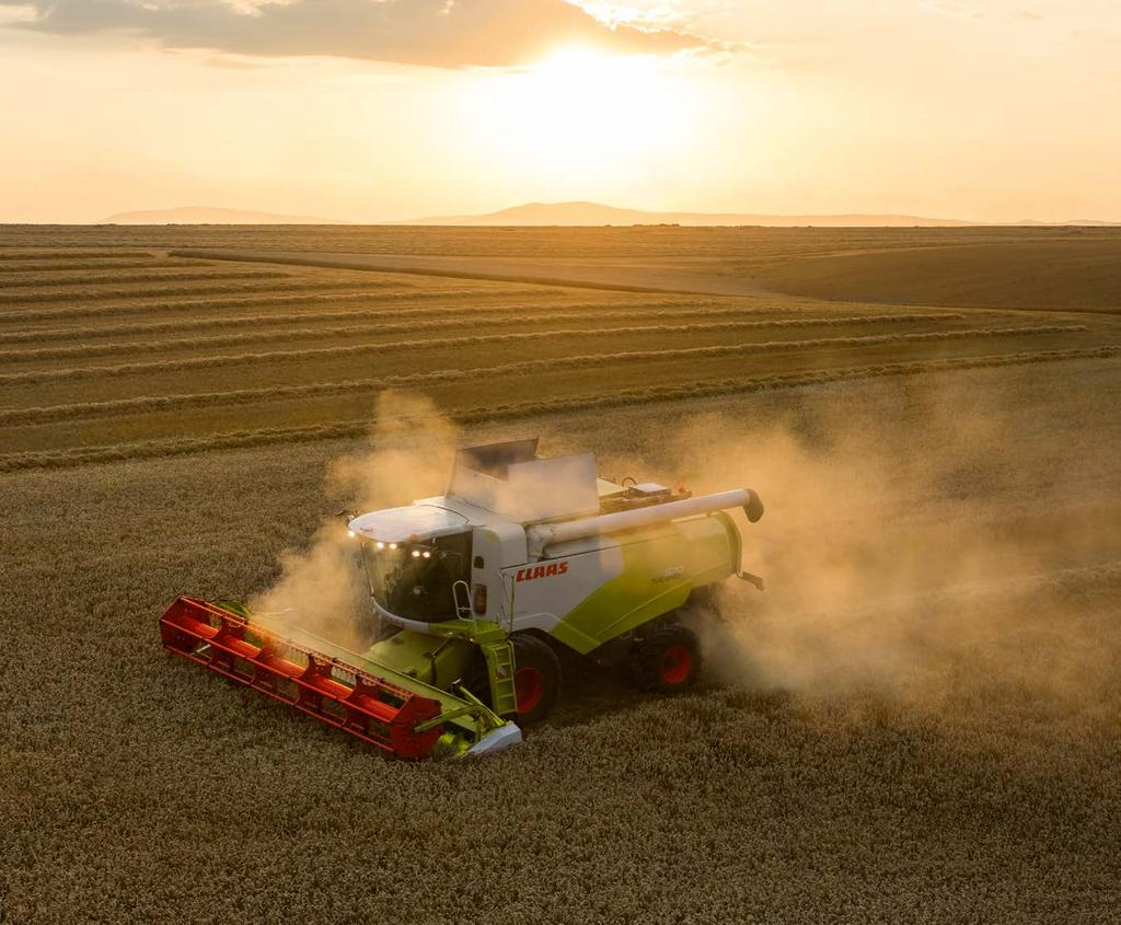 Cséplési technológia a CLAAS-tól.