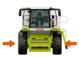 gumiabroncsok MICHELIN CerexBib 680/85 R 32 bar 2,9 1,8 800/70 R 32 bar 2,4 1,6 Standard Abroncsméret gumiabroncsok SVT CHO Continental 800/70 R 32 bar 2,4 1,6