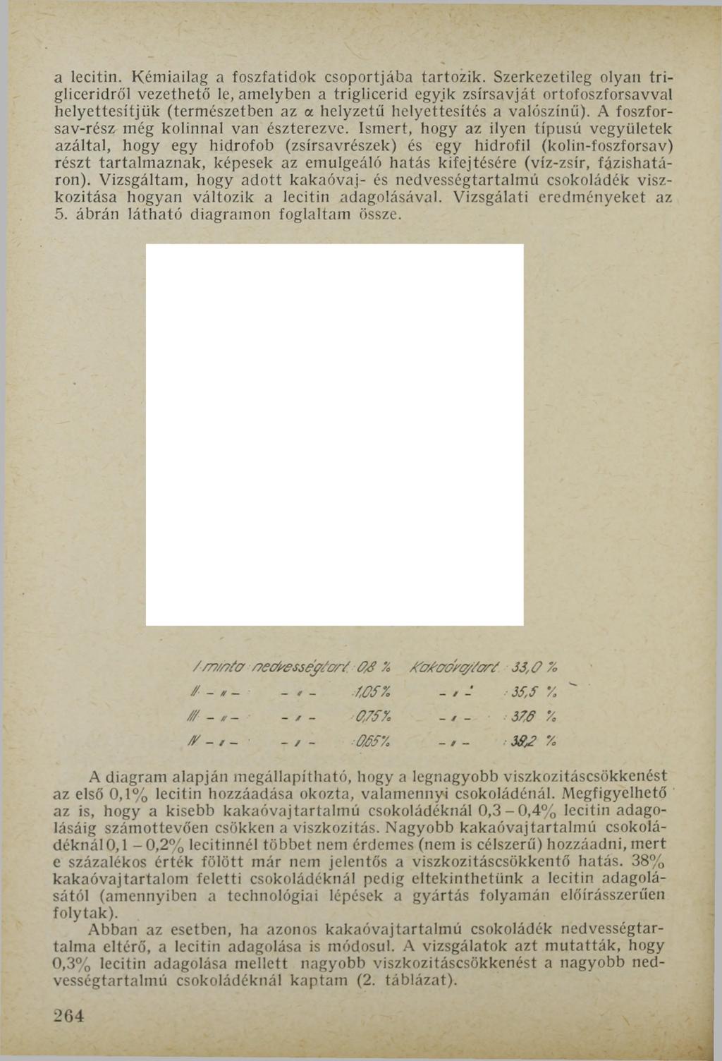 a lecitin. Kémiailag a foszfatidok csoportjába tartozik.
