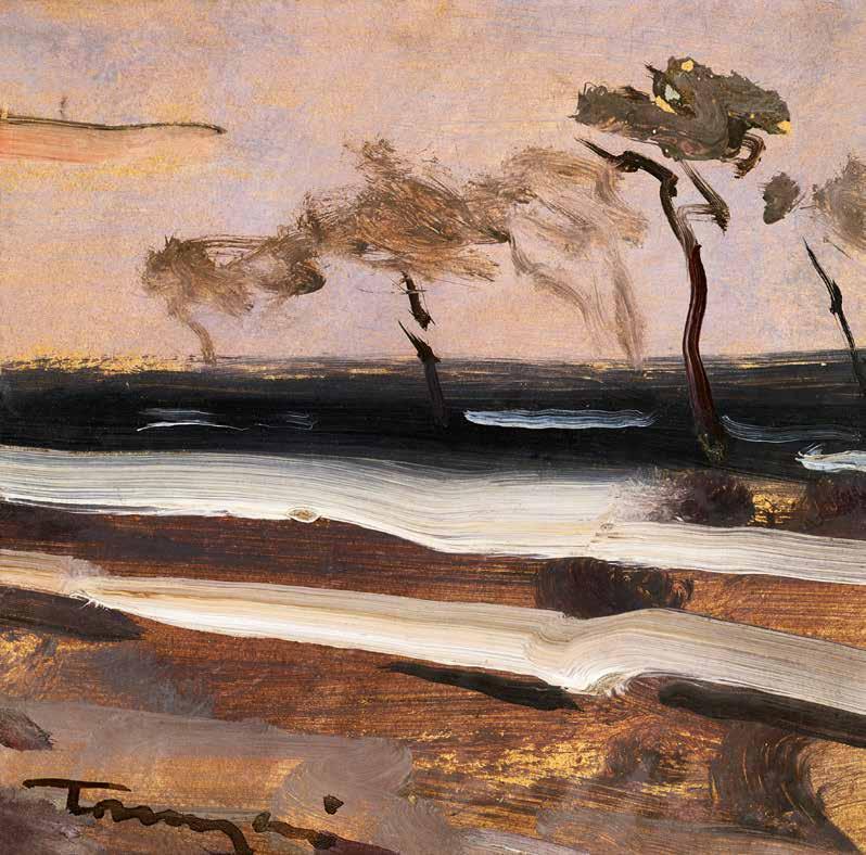 Pál (1894-1981) Téli táj Winter Landscape 60 x 70 cm Jelezve balra lent Signed lower left: MCP Kikiáltási ár: 120 000 Ft /