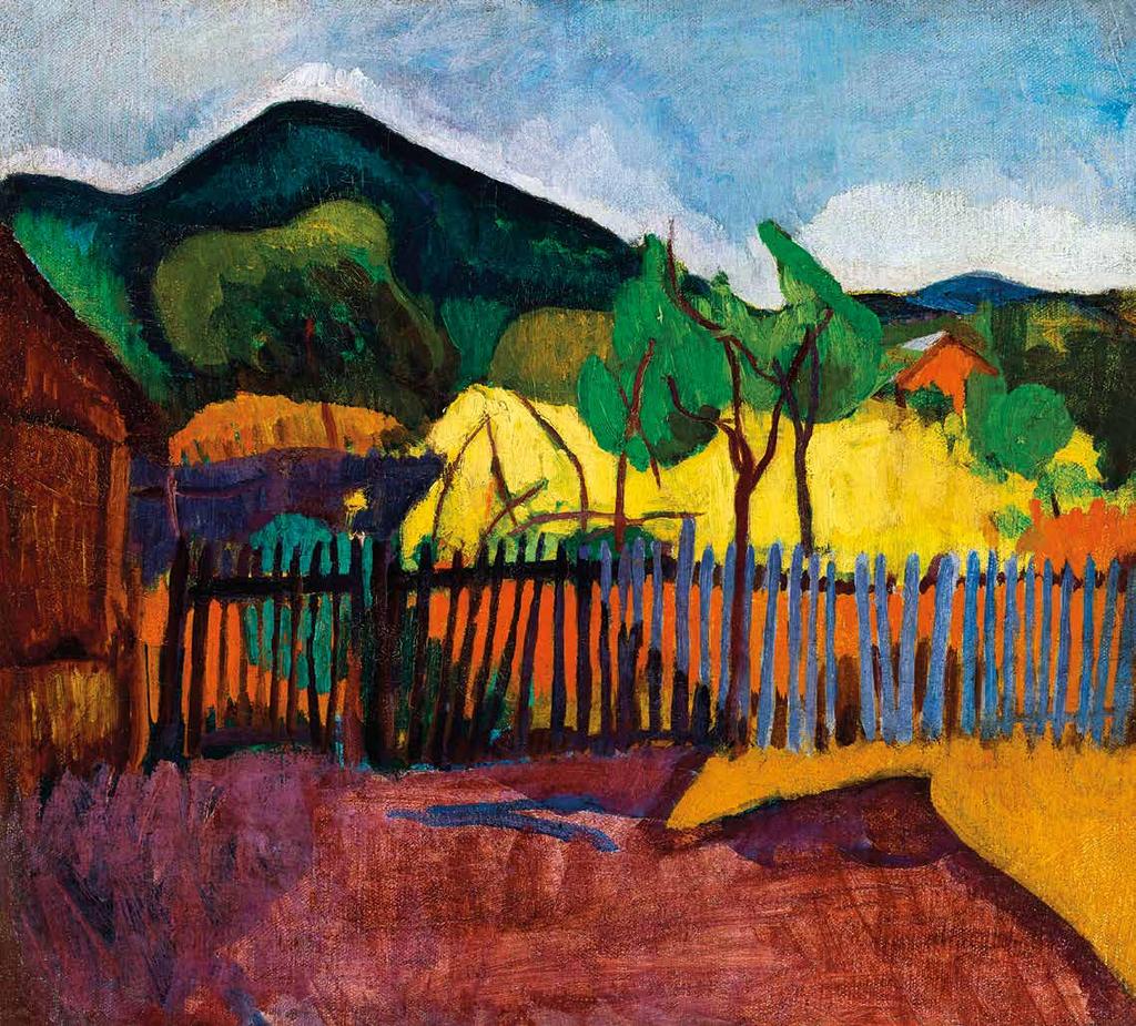 48 n Bornemisza Géza (1884-1966) Kilátás a hegyre, 1909 körül View to the Hill, c.