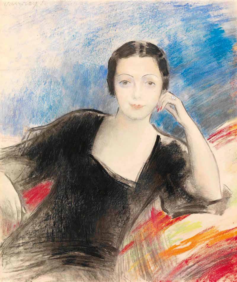 81 82 n Vaszary János (1867-1936) Könyöklő nő, 1930-as évek Woman Elbowing, 1930s 81 n Kacziány Aladár (1887-1978) Amrita, az örök fiatalság forrása, 1927 Amrita, the Spring of Youth, 1927 26,5 x