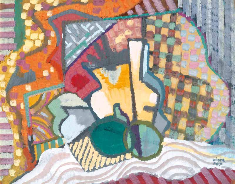 103 102 102 n Scheiber Hugó (1873-1950) Vitorlások Sailing Boats 60 x 46 cm Vegyes technika, papír Mixed technique on paper Jelezve lent középen
