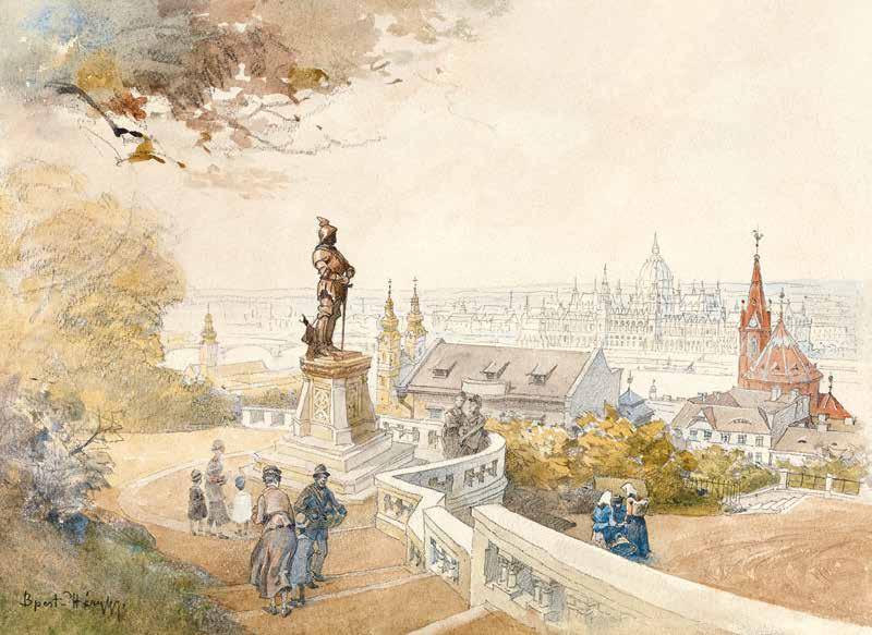 Oil on cardboard Jelezve jobbra lent Signed lower right: Berkes A 1909 Kikiáltási ár: 120 000 Ft / 400 EUR Becsérték: 200 000-300 000 Ft Estimated