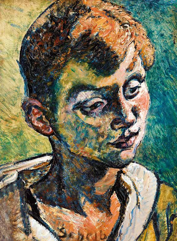 120 121 120 n Tóth Menyhért (1904-1980) Mutatványos Showman 47 x 33 cm Olaj, karton Oil on cardboard Jelezve jobbra lent Signed lower right: TM Zsellér