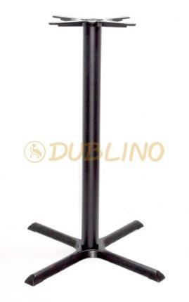 asztalláb 108 cm magas Max: 75 x 75 cm laphoz P 7652/110 Fekete központi asztalláb, magas kivitelben 108 cm magas Max: 70