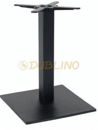 180 x 90 cm laphoz PJ 7094 Fekete pórszórt asztalláb 55x55 cm-es bázissal, 72 cm