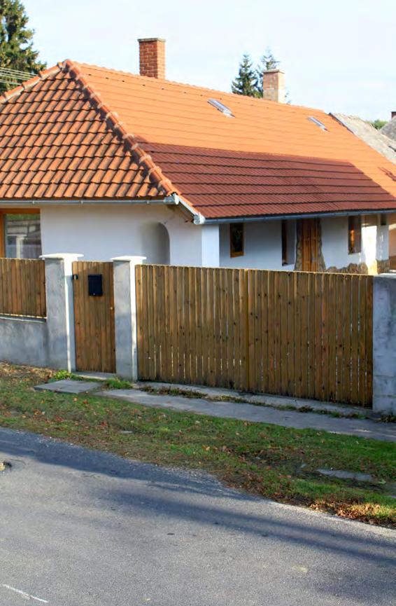 Jól mutatják, hogy a hagyományos mellett megférnek a modern anyagok, kialakítások is.