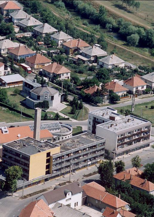 Légi felvétel a
