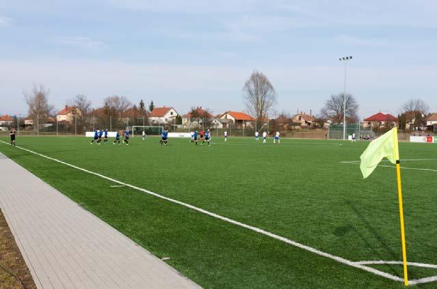 A nagy műfüves pálya. (Mészáros) A Bódva-völgyi Tömegsport Egyesület felnőtt labdarúgó csapata 2014-ben kiesett a megyei I.