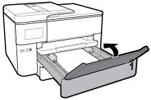 Ha van, távolítsa el a papírt. 6. Helyezze vissza az adagolótálcát a nyomtatóba. 7.
