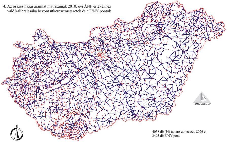 képpen az áramlatot az úthálózattól függetlennek tekntk. (Ezért s szemléltetk az áramlatokat légvonalas ábrákkal.