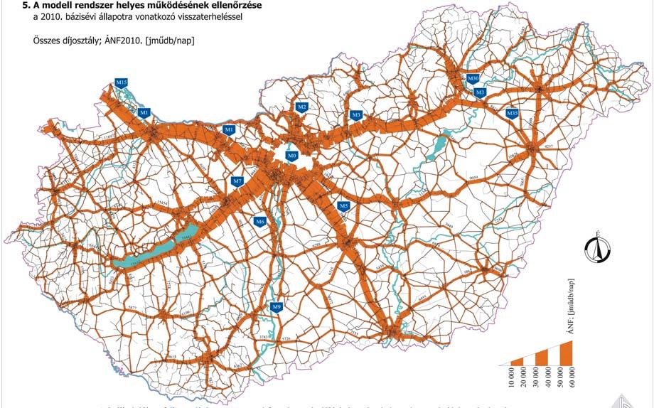 10 000 0 000 30 000 40 000 50 000 60 000 ÁNF (műdb/nap) Az áramlatok előrebeslése A elenleg áramlatokat leíró mátrxok az előrebesléshez s felhasználhatók, mert az előrebeslés nem sak a keltés