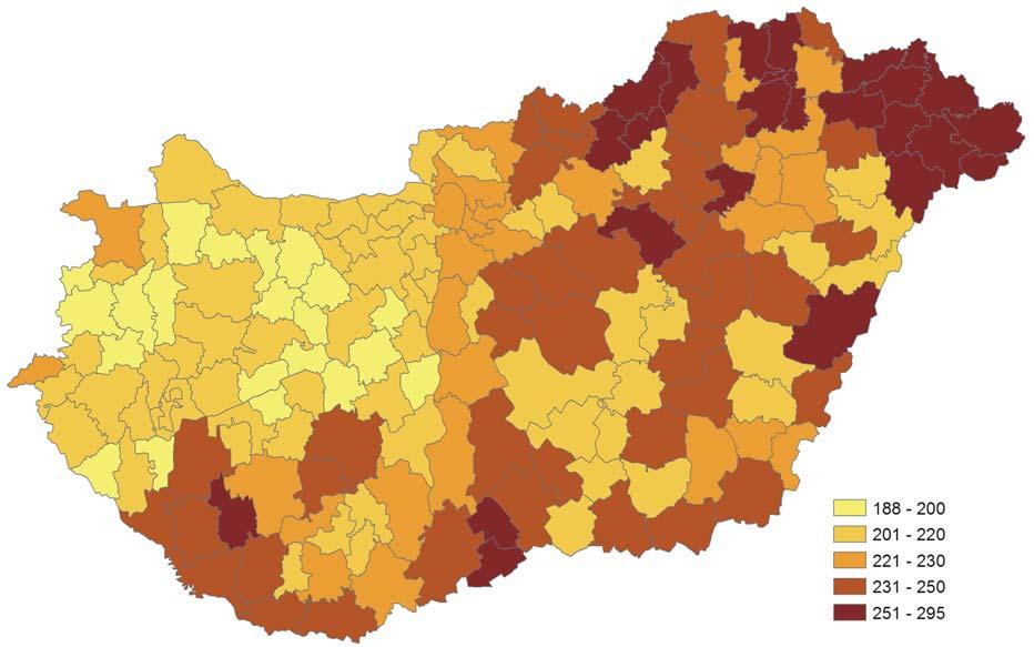 Összpotenál, 008 Potenálok 41 698 1 800 000 1 800 001 1 00 000 1 00 001 1 600 000 1 600 001 000 000 000 001 4 9 87 Forrás: saát szerkesztés. 17.