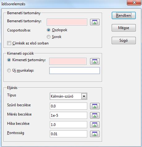 2. A Típus legördülő menüben állítsuk be a átlag pontot, ill. az összeg -et.
