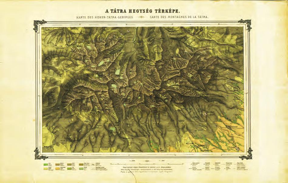 A Tátra térképe, 1873