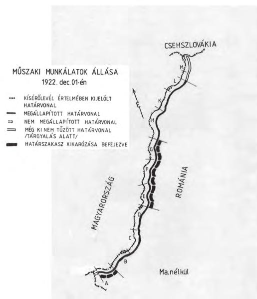 62 Catastrum 4. évfolyam (2017), 4. szám, 55 64. november 8. óta folytak az F és a G szakaszokban, vagyis Geszt és Bihardiószeg között.