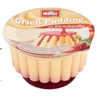 CSOKOLÁDÉ PUDING VANÍLIA ÖNTETTEL 450 G MÜLLER