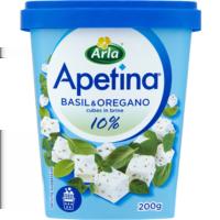 APETINA ARLA APETINA KRÉMFEHÉRSAJT KOCKÁK NATÚR 200 G ARLA APETINA