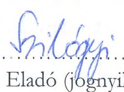 értelmezés után, helybenhagyólag írják alá. Nyíradony, 2017.