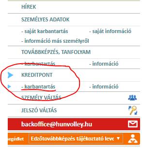 4. Kreditpontok igazolása A szabályozás célja a szakmai élet fellendítése az edzők ösztönzése elméleti és gyakorlati tudásuk gyarapítására, ill. tapasztalataik megosztására.