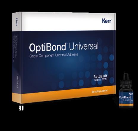 OptiBond Universal Egy flakonos, egy lépéses univerzális bond akár önsvazásos, akár szelektív