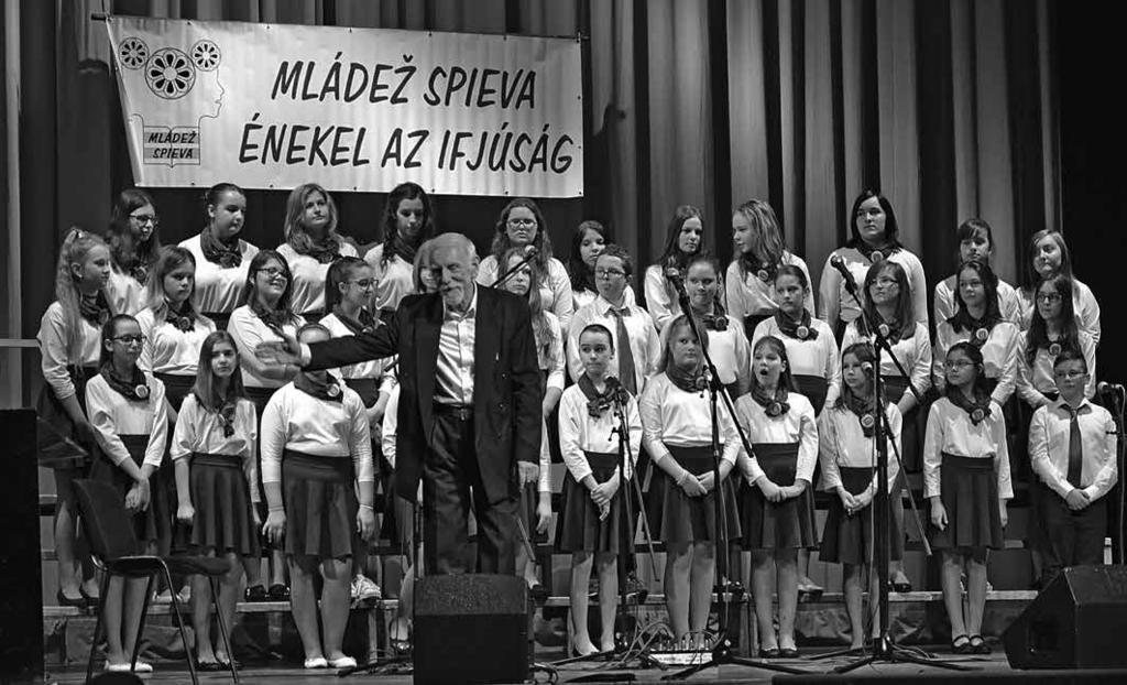 34 OSVETÁR NÉPMŰVELŐ 2016/1 47. KRAJSKÝ FESTIVAL MLÁDEŽNÍCKYCH SPEVÁCKYCH ZBOROV: Deti a mládež /ešte/ spievajú... a s radost, ou POSTUPOVÁ SÚŤAŽ MLÁDEŽ SPIEVA SA NA SLOVENSKU ORGANIZU- JE UŽ PO 47.