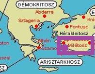 Ión kozmológiák Kis-Ázsia, főként Milétosz városa Legfontosabb képviselők: Thalész (-6. sz. első fele?), Anaximandrosz (-6. sz. közepe?