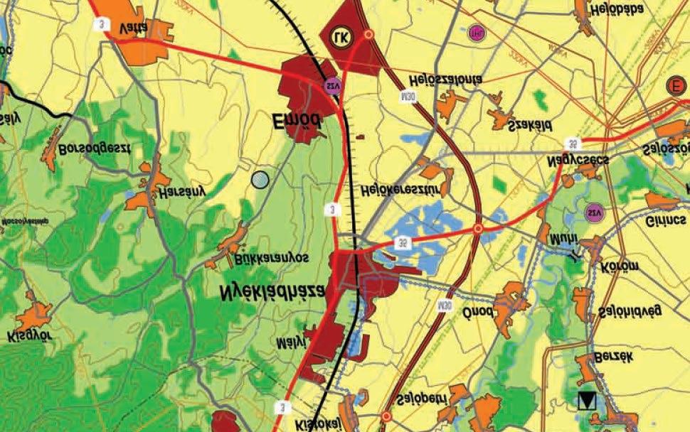 A 015 helyrajzi számú magántulajdonú ingatlanra és a mögötte lévő, önkormányzati tulajdonú, 016/2 hrsz-ú ingatlanra, illetve a 017/3, 018 és 019 helyrajzi számú ingatlanokra kiterjedő