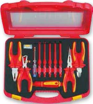 acél kivitel 1/4 Kat. szám: H240 290 Tool-Check PLUS B16643 20 765 26 372 Szigetelt szerszámkészlet 11 részes készlet műanyag dobozban.