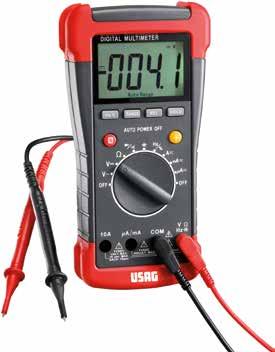 020,00 CAT III 600V 076 A KÓD U00760003 Professzionális digitális multiméter - Méri az AC/DC feszültséget és áramerősséget, a
