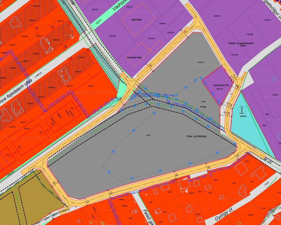 TÁ-5. számú módosítás: Az Ifjúság útja és a Balatoni út között fekvő 2474/1. hrsz.
