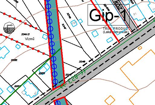 szám alatti, 613 m 2 nagyságú ingatlannal összevonni, bár a 2249. hrsz.-ú telken egy lakott lakóház áll. A HÉSZ módosítása nem szükséges. TB-6.